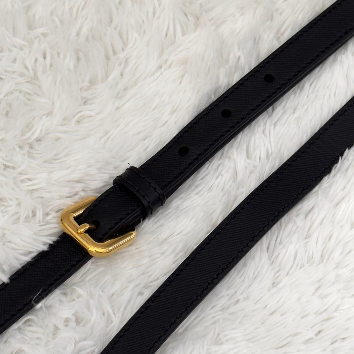 未使用級 PRADA プラダ サフィアーノレザー ナイロン 2way 未使用級 PRADA プラダ サフィアーノレザー ナイロン 2way