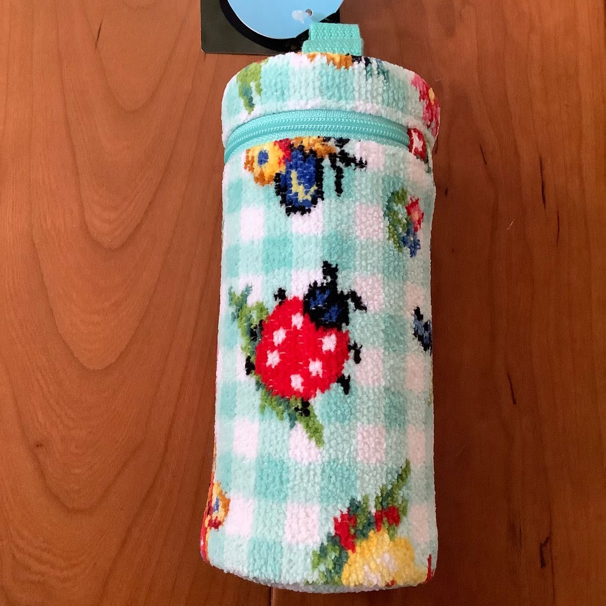 フェイラー ハイジチェック 花柄 ステンレスボトルポーチ 350ml フェイラー ハイジチェック 花柄 ステンレスボトルポーチ 350ml
