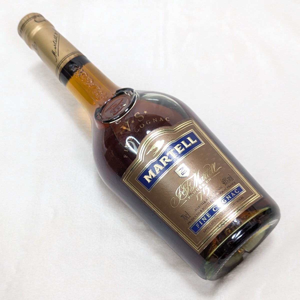 箱付き MARTELL VS FONDEE EN 1715 FINE COGNAC マーテル 箱付き MARTELL VS FONDEE EN 1715 FINE COGNAC マーテル