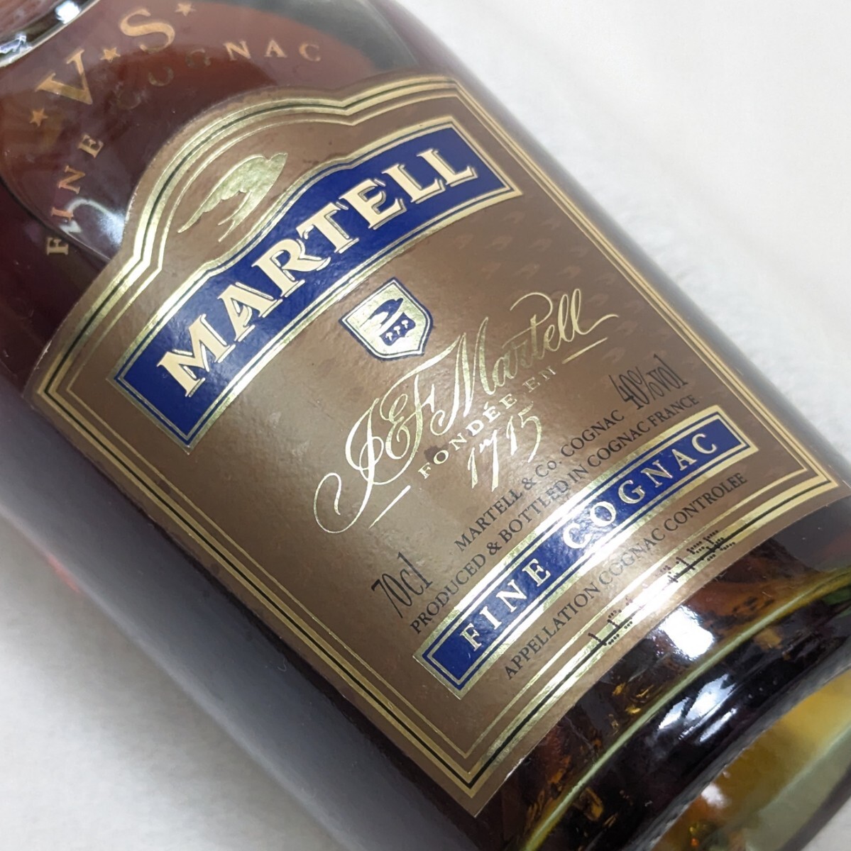 箱付き MARTELL VS FONDEE EN 1715 FINE COGNAC マーテル 箱付き MARTELL VS FONDEE EN 1715 FINE COGNAC マーテル