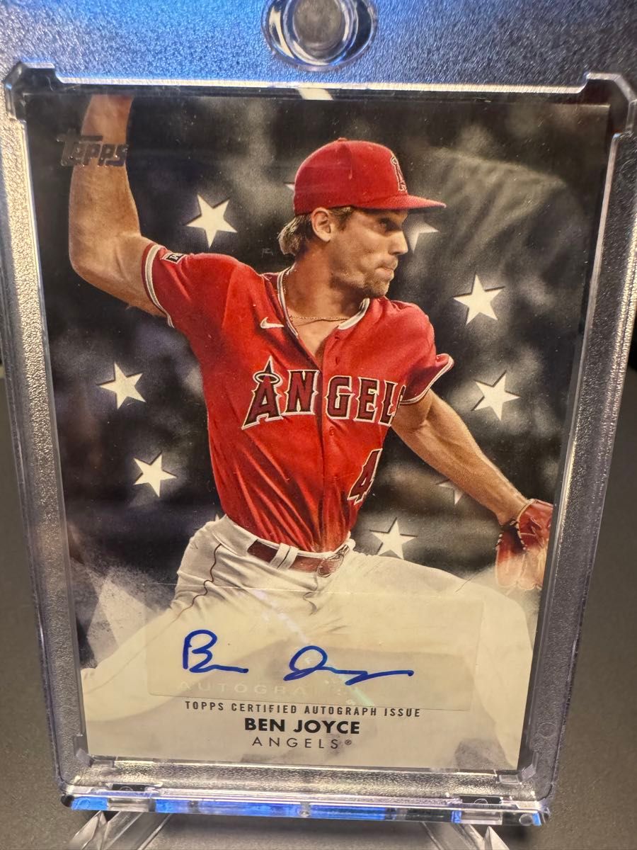 Topps 直筆サインカード エンジェルス ベン・ジョイス スター Topps 直筆サインカード エンジェルス ベン・ジョイス スター