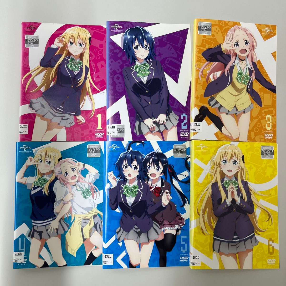 GAMERS! DVD 全6巻 全巻セット レンタル落ち ゲーマーズ! GAMERS! DVD 全6巻 全巻セット レンタル落ち ゲーマーズ!