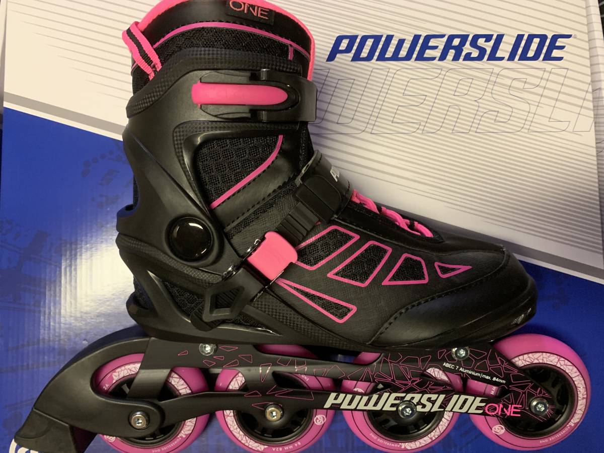 新品 POWERSLIDE ONE Lancer Women EU39 超有名ブランド 人気のフィットネススケート_画像1