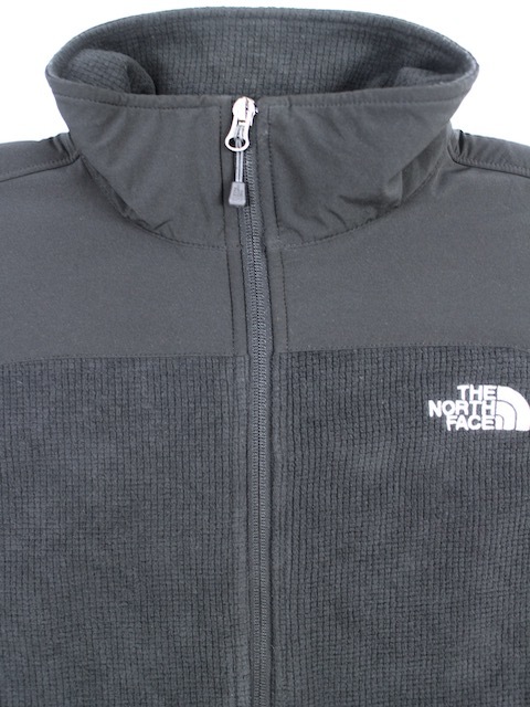 THE NORTH FACE■切り替えフルジップフリースジャケット ブラック/S 2010年製 ノースフェイス_画像6