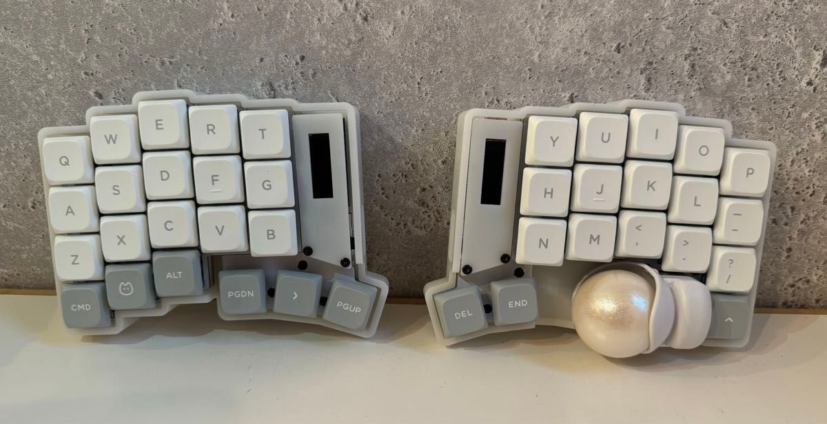 新品】keyball39 NuPhy Air 白レジンケース入り スイッチ キー 新品】keyball39 NuPhy Air 白レジンケース入り スイッチ キー