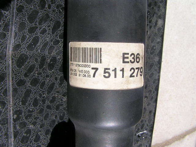 BMW*Z3(GH-CN22) rear propeller shaft secondhand goods 