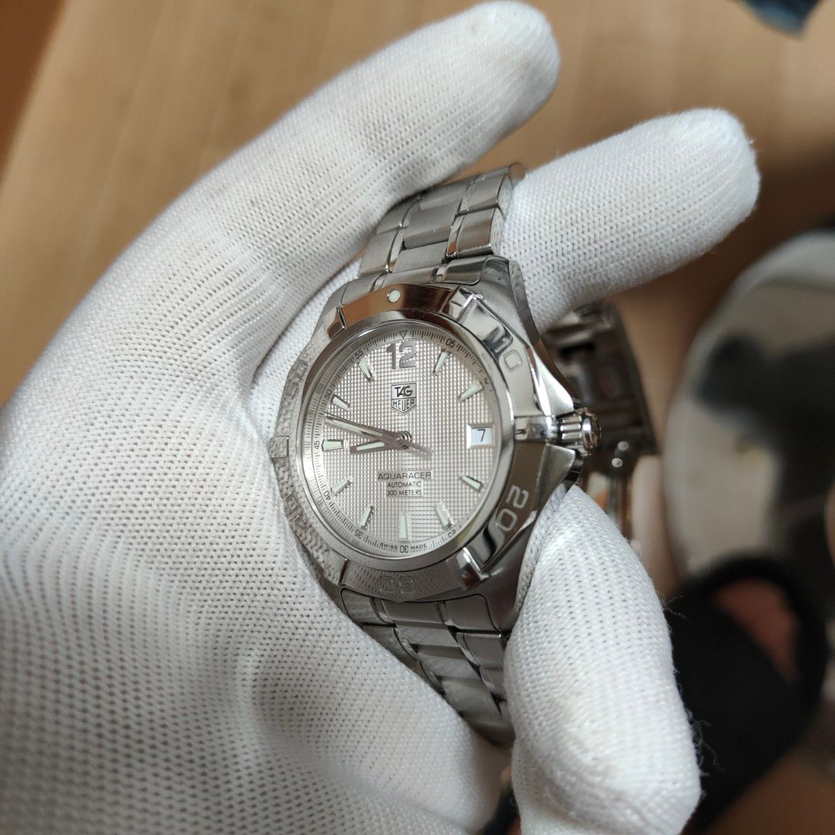 タグホイヤー TAG HEUER WAF2111-0 アクアレーサー デイト 自動 タグホイヤー TAG HEUER WAF2111-0 アクアレーサー デイト 自動
