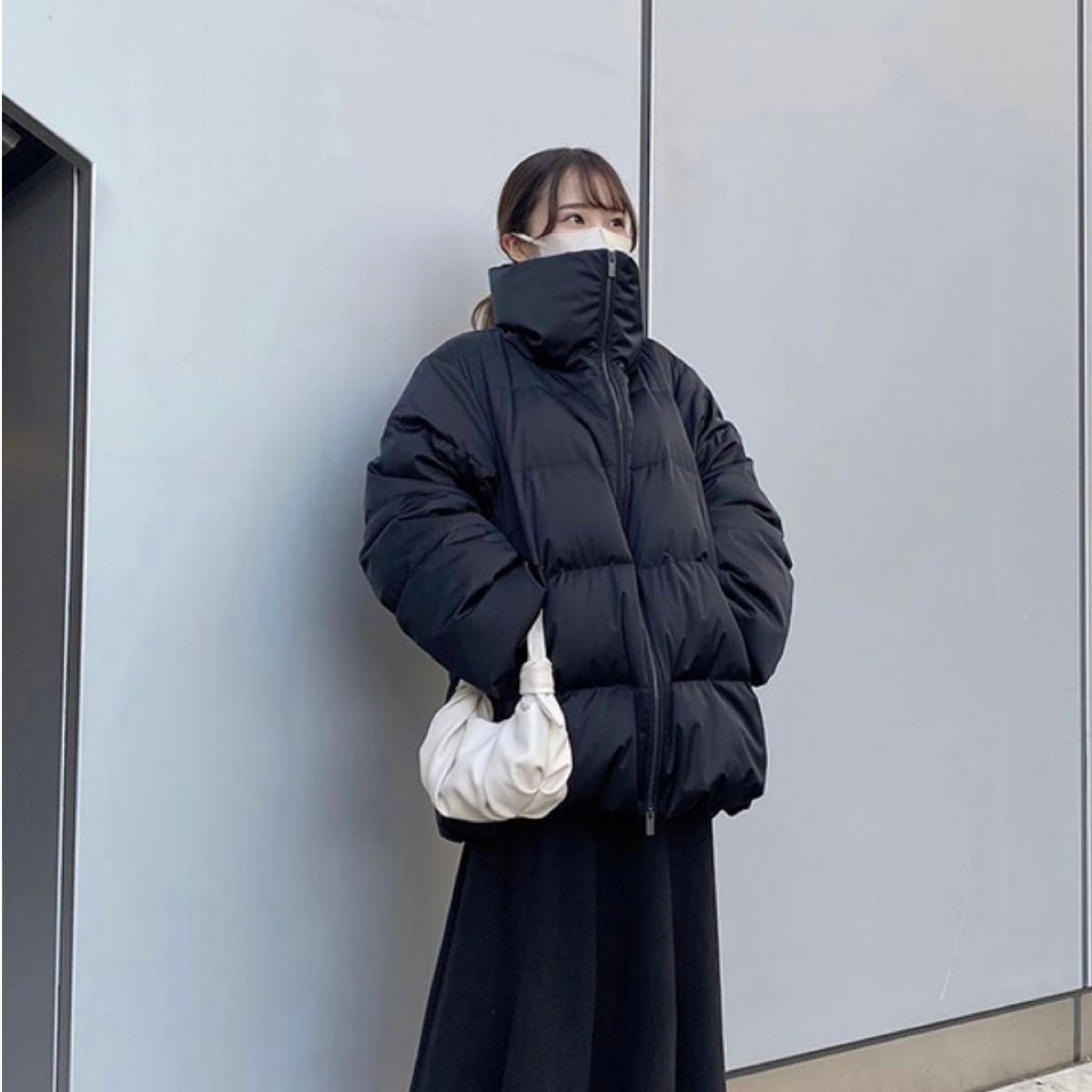UNIQLO ユニクロ +J ダウンボリュームジャケット ネイビー XL UNIQLO ユニクロ +J ダウンボリュームジャケット ネイビー XL