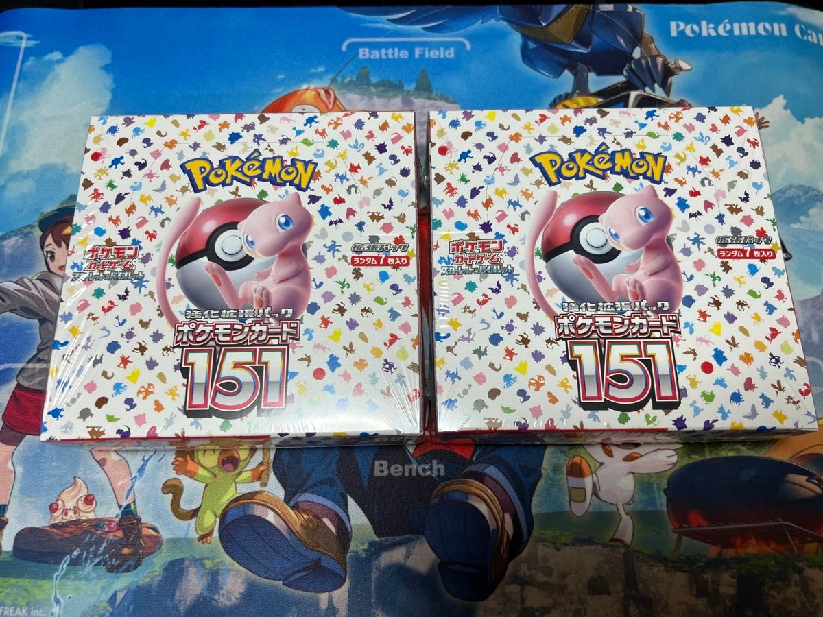 ポケモンカード 強化拡張パック151 シュリンク付 未開封 2BOX ポケモンカード 強化拡張パック151 シュリンク付 未開封 2BOX