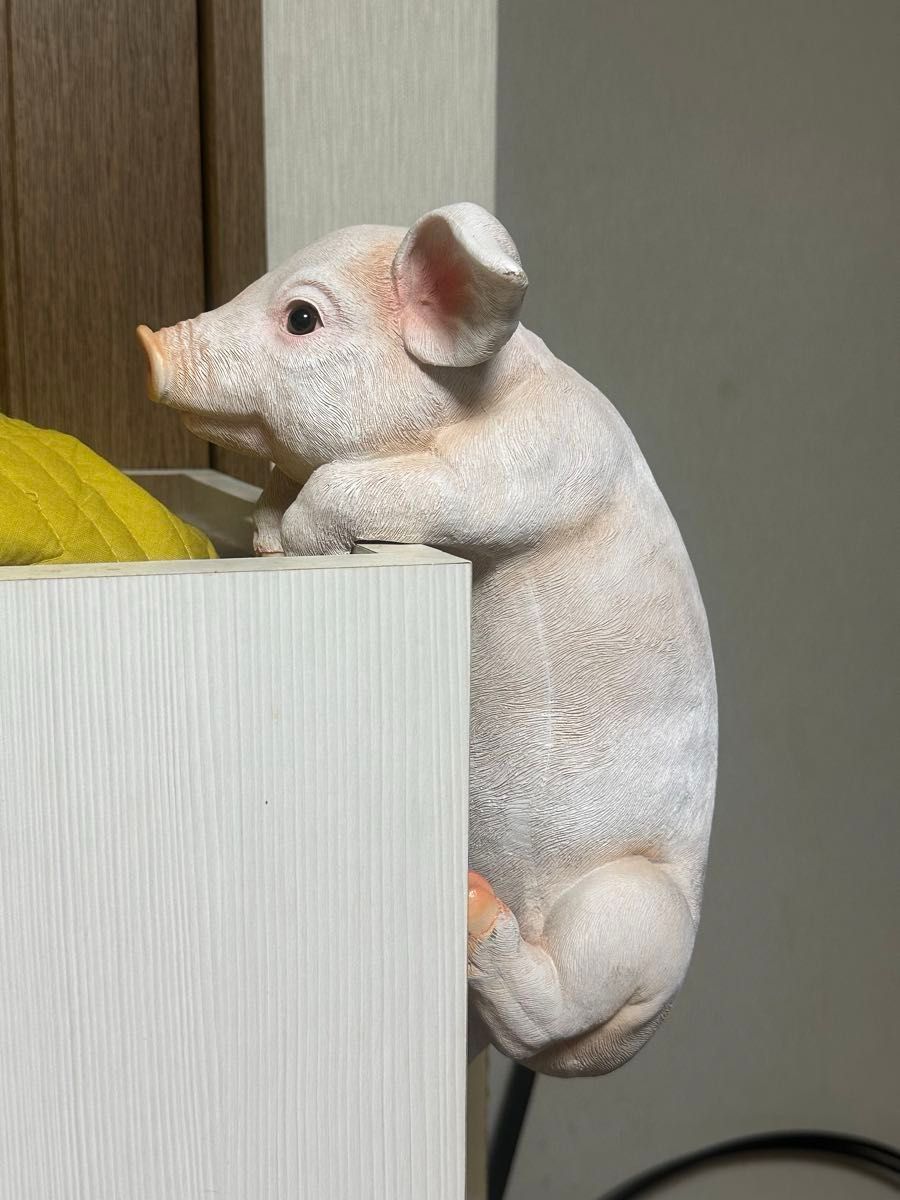 ブタさんのオブジェ 引っ掛けられる インテリア 置物|Yahoo ブタさんのオブジェ 引っ掛けられる インテリア 置物|Yahoo
