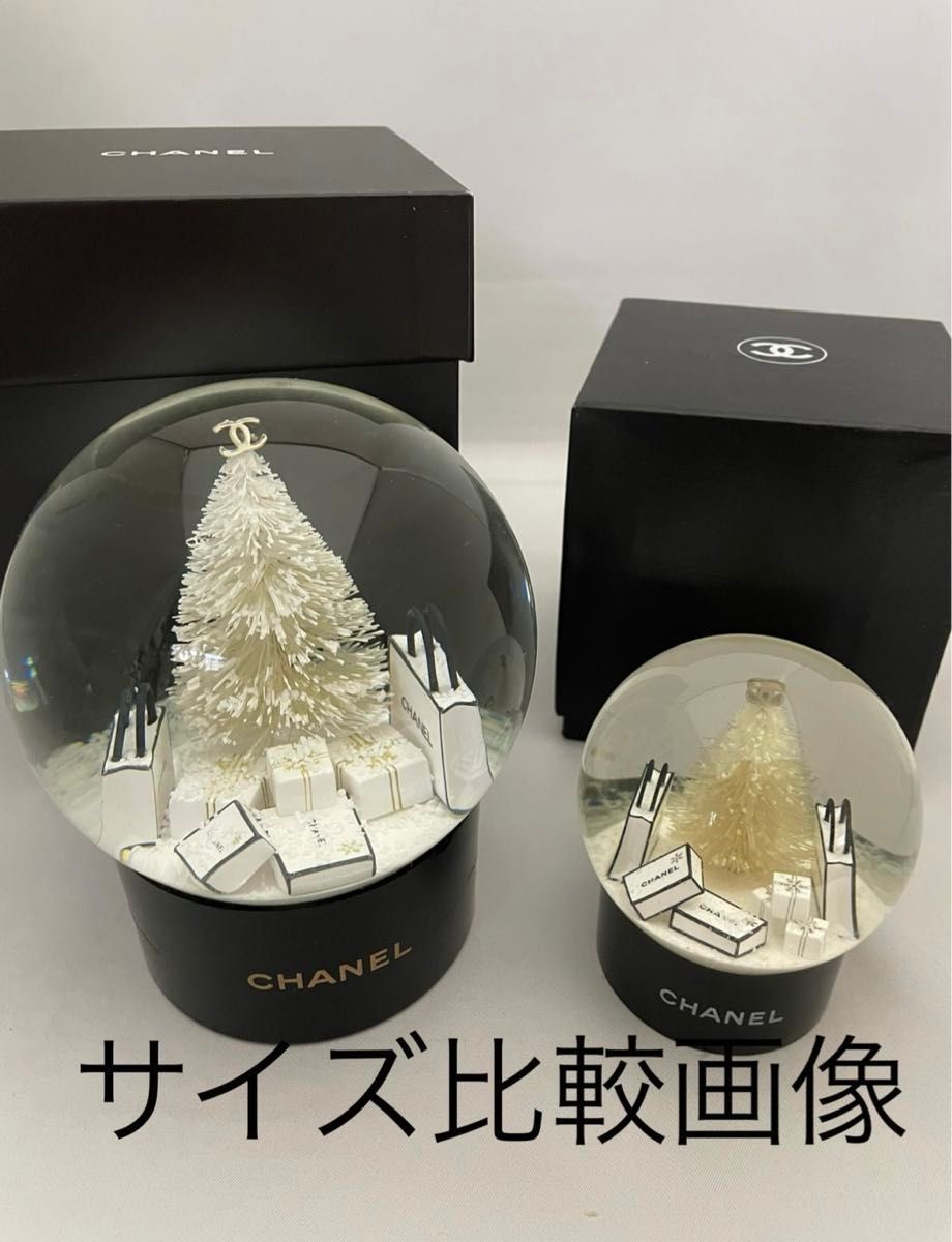 CHANEL Bigサイズ スノードーム シャネル ノベルティ 非売品 CHANEL Bigサイズ スノードーム シャネル ノベルティ 非売品