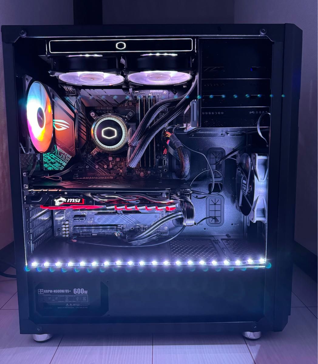 自作ゲーミングPC i5 9400f GTX1070 メモリ16GB Win11 DVDマルチ 自作ゲーミングPC i5 9400f GTX1070 メモリ16GB Win11 DVDマルチ