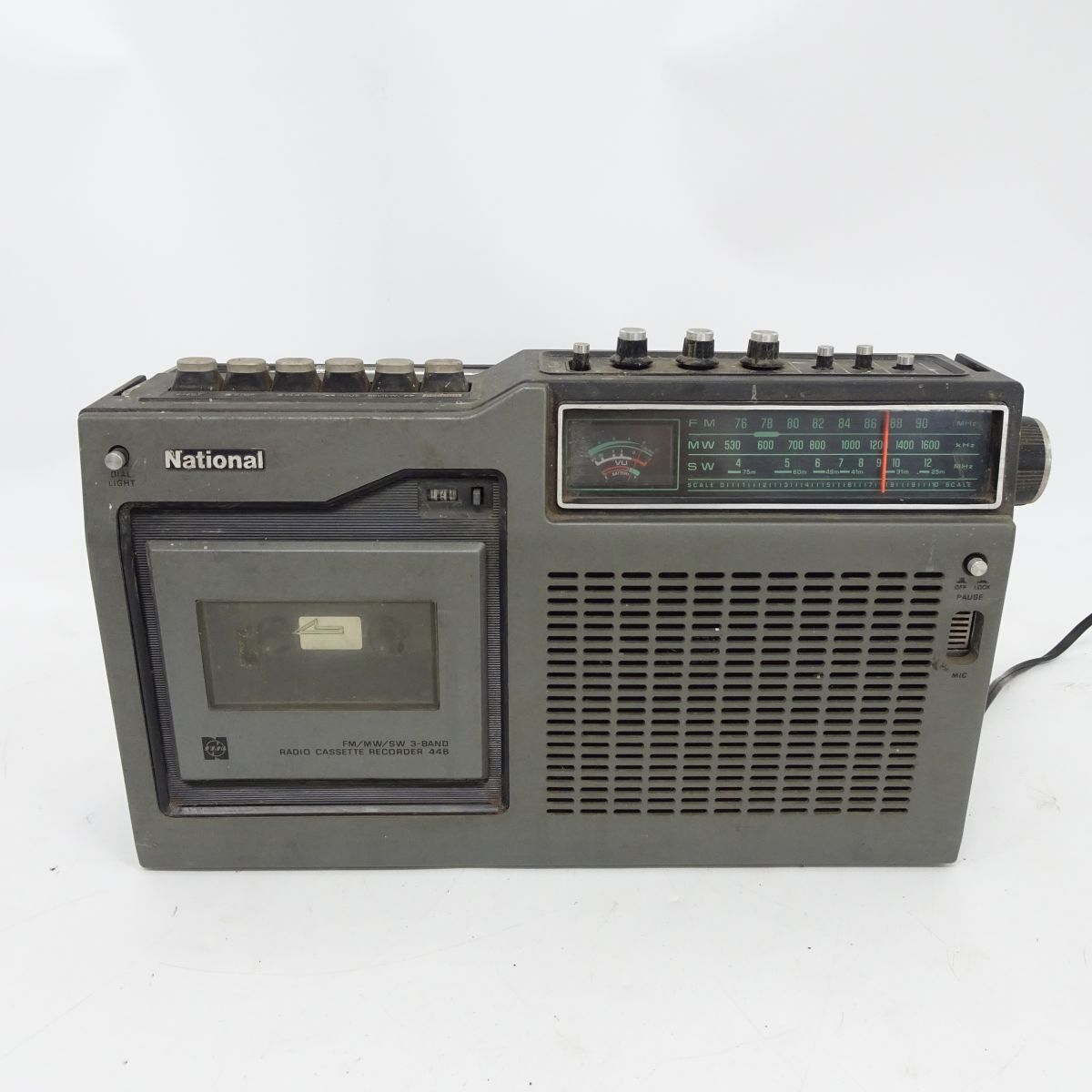 tykh 1666-1 220 通電OK National ナショナル ラジカセ RQ-448 tykh 1666-1 220 通電OK National ナショナル ラジカセ RQ-448