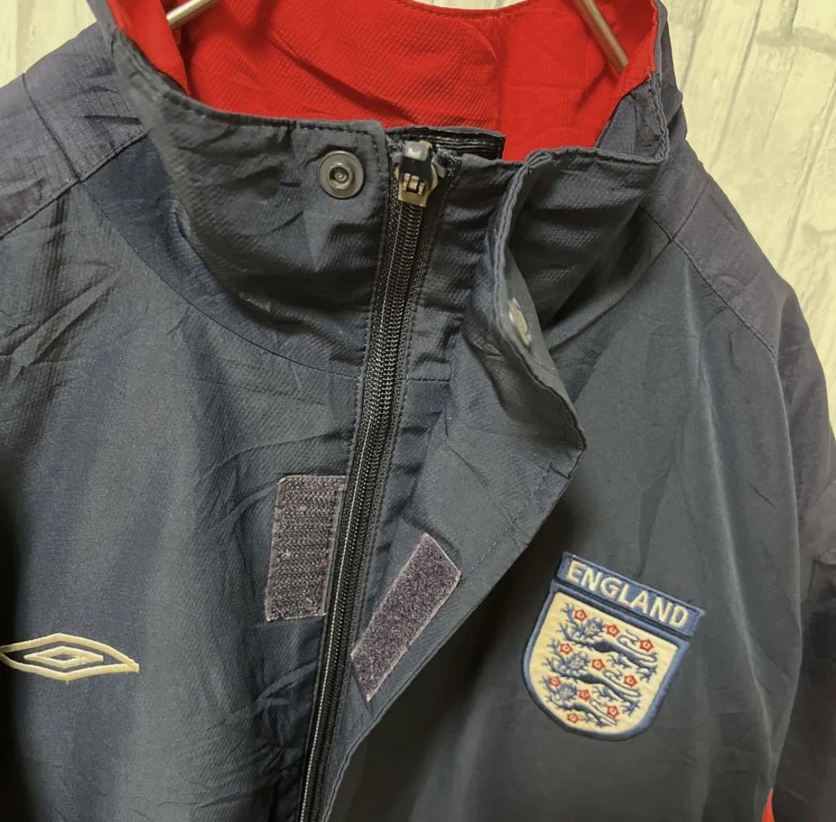UMBRO アンブロ サッカー イングランド代表 ナイロンジャケット UMBRO アンブロ サッカー イングランド代表 ナイロンジャケット