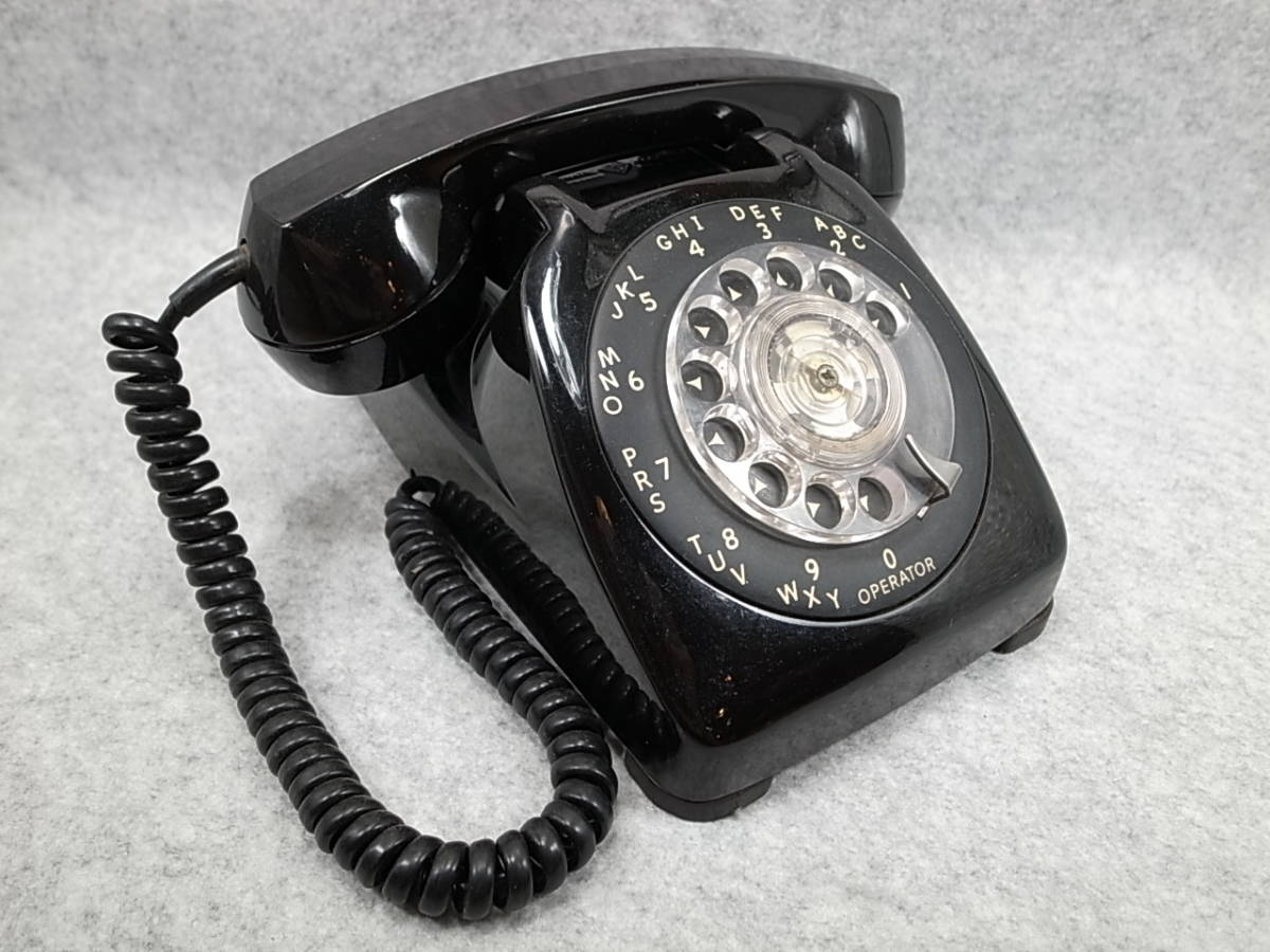 【全国送料込み!!】★☆ #AutomaticElectricTelephon #VintageBlackRotaryDialAutomaticElectricTelephone #Display #Asis ☆★