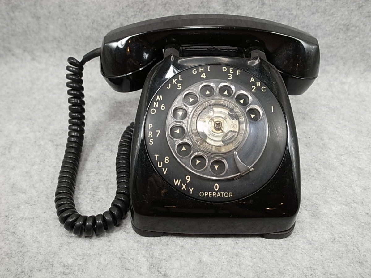 [ prompt decision!!][ free shipping!!]** #AutomaticElectricTelephon #VintageBlackRotaryDialAutomaticElectricTelephone #Display #Asis **