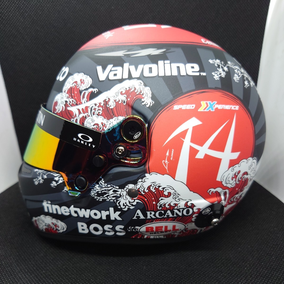 1/2 ヘルメットコレクション フェルナンド・アロンソ 2011 フル 1/2 ヘルメットコレクション フェルナンド・アロンソ 2011 フル