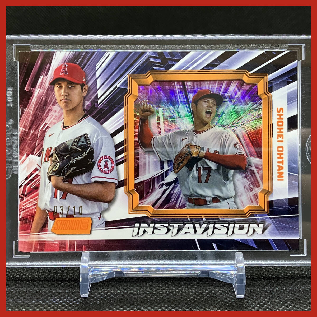 ☆世界に10枚☆ 大谷翔平 Topps Stadium Club ”Instavision ☆世界に10枚☆ 大谷翔平 Topps Stadium Club ”Instavision