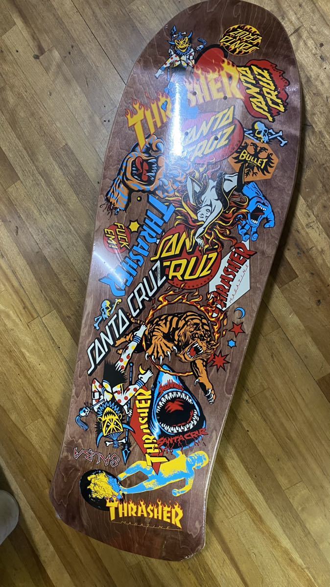 SANTA CRUZ X THRASHER SALBA OOPS DECK 10.4 X 32サンタ SANTA CRUZ X THRASHER SALBA OOPS DECK 10.4 X 32サンタ