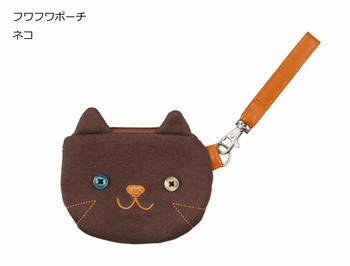  new goods * soft pouch * travel also convenience * change purse ..* cat miscellaneous goods 