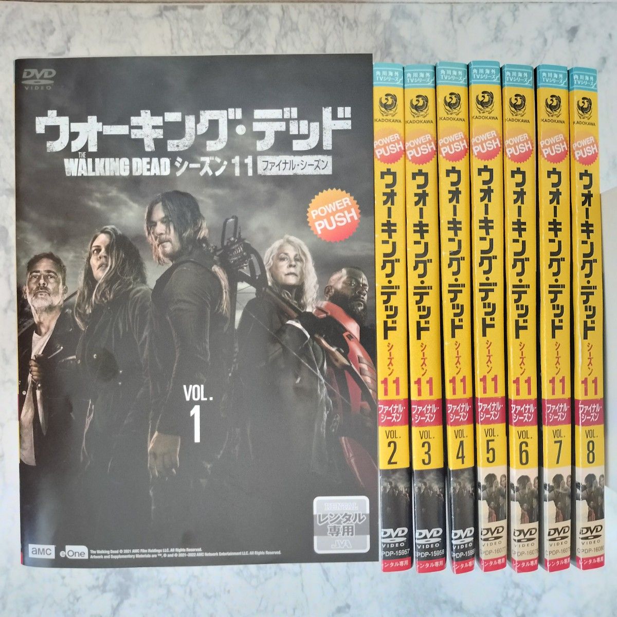 DVD ウォーキング・デッド11 ファイナルシーズン 1~8巻 計8巻 DVD ウォーキング・デッド11 ファイナルシーズン 1~8巻 計8巻
