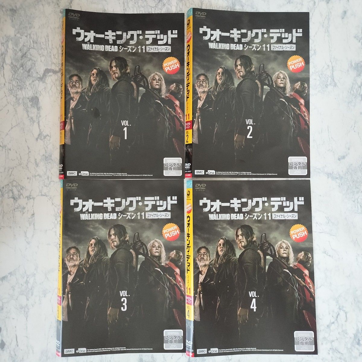 DVD ウォーキング・デッド11 ファイナルシーズン 1~8巻 計8巻 DVD ウォーキング・デッド11 ファイナルシーズン 1~8巻 計8巻