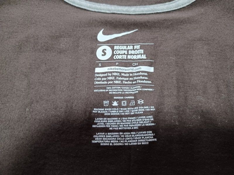 NIKE フットボール Tシャツ Sサイズ(肩幅42cm) ブラウン|Yahoo NIKE フットボール Tシャツ Sサイズ(肩幅42cm) ブラウン|Yahoo