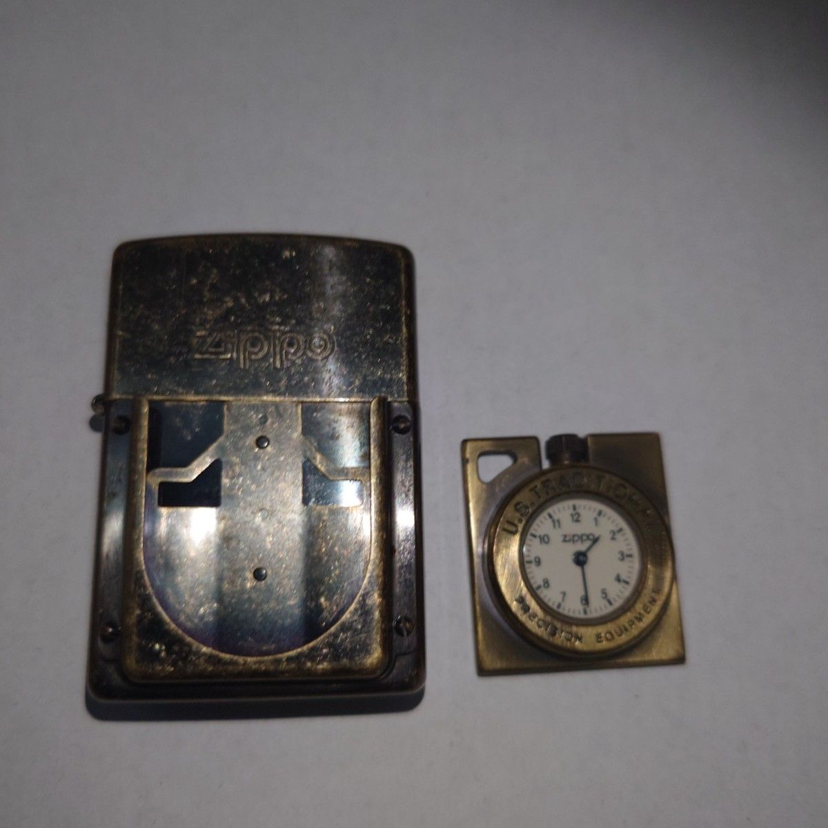 ジッポ 時計付き ZIPPO U S TRADITIONAL トラディショナル ジッポ 時計付き ZIPPO U S TRADITIONAL トラディショナル