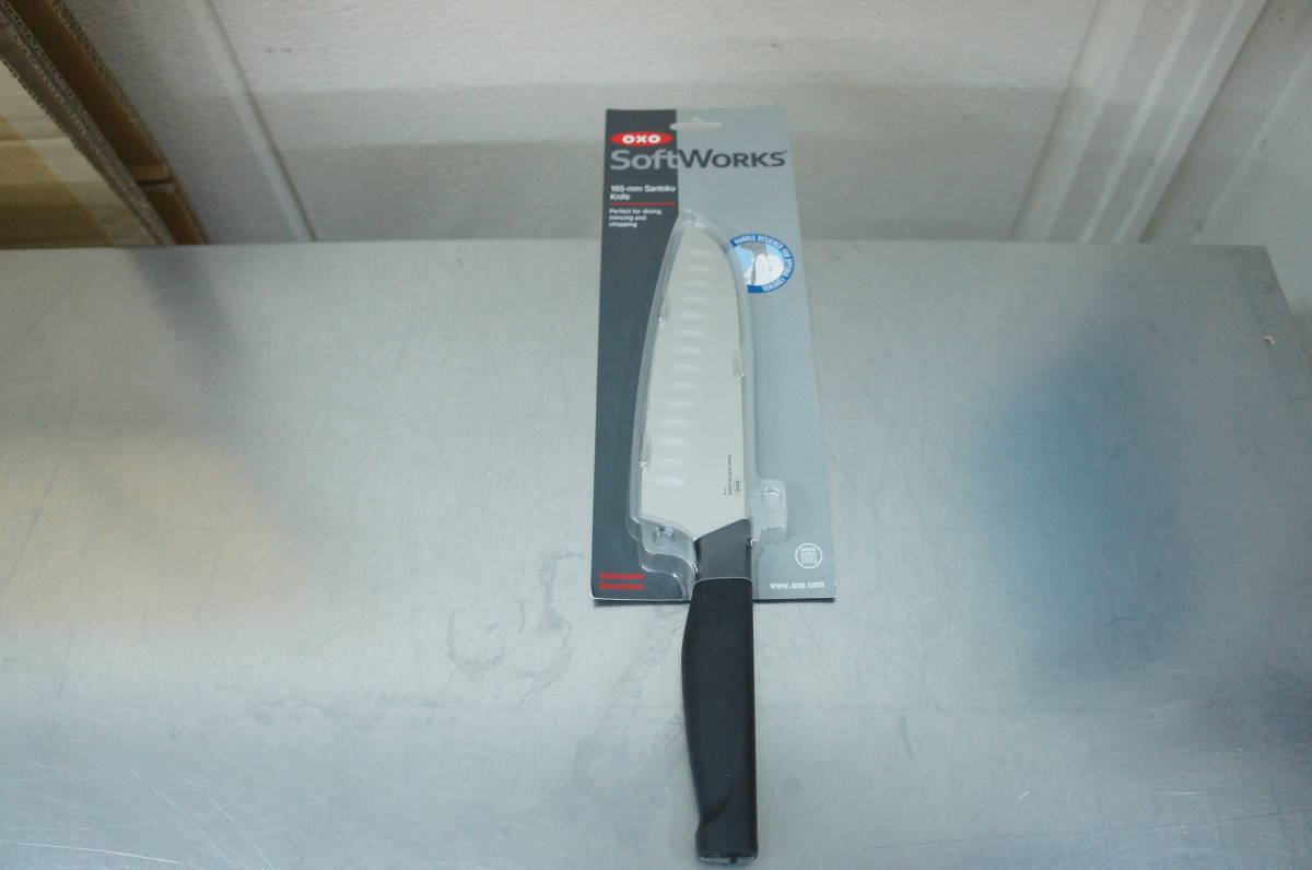 新品　OXO オクソー ソフトワークス 三徳包丁 16.5cm 21133200　①_画像1