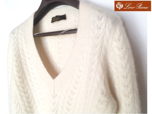 LoroPiana ロロ・ピアーナ 最高級 ベビーカシミヤ ニット セーター www