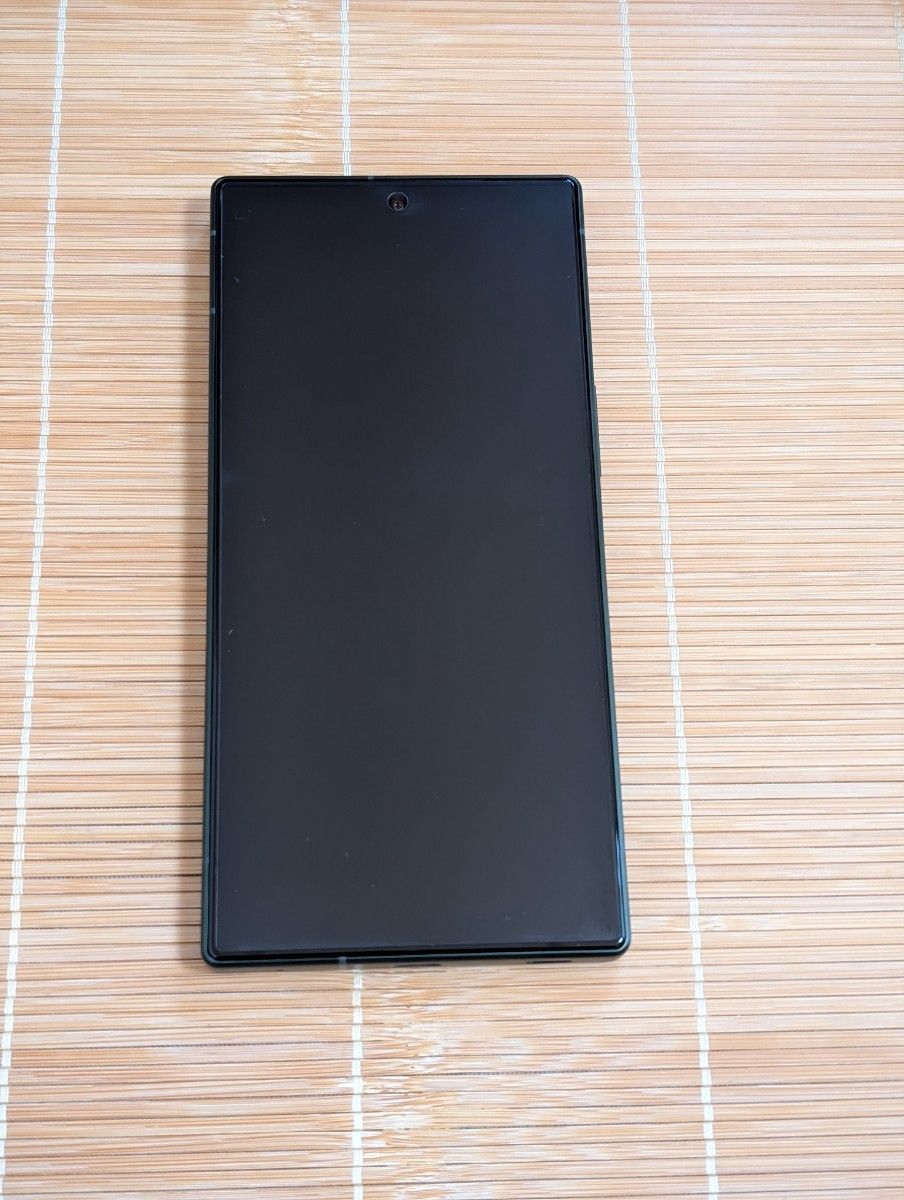 未使用に近い SHARP AQUOS R9 グリーン SIMフリー 純正シリコン 未使用に近い SHARP AQUOS R9 グリーン SIMフリー 純正シリコン