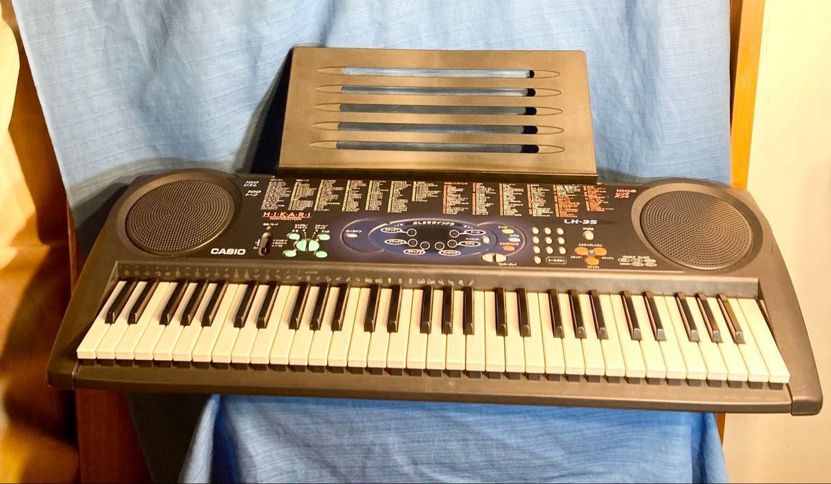 CASIO LK-35 光ナビゲーション付き 電子キーボード アダプター付 CASIO LK-35 光ナビゲーション付き 電子キーボード アダプター付