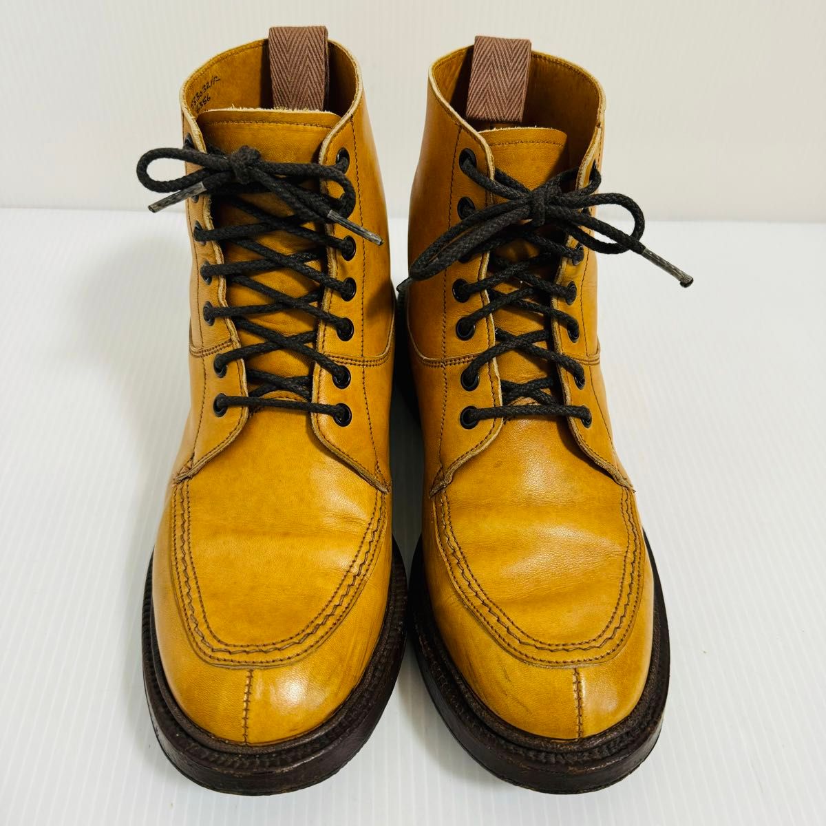 希少品美品』Tricker's トリッカーズ Uチップ カントリーブーツ 希少品美品』Tricker's トリッカーズ Uチップ カントリーブーツ