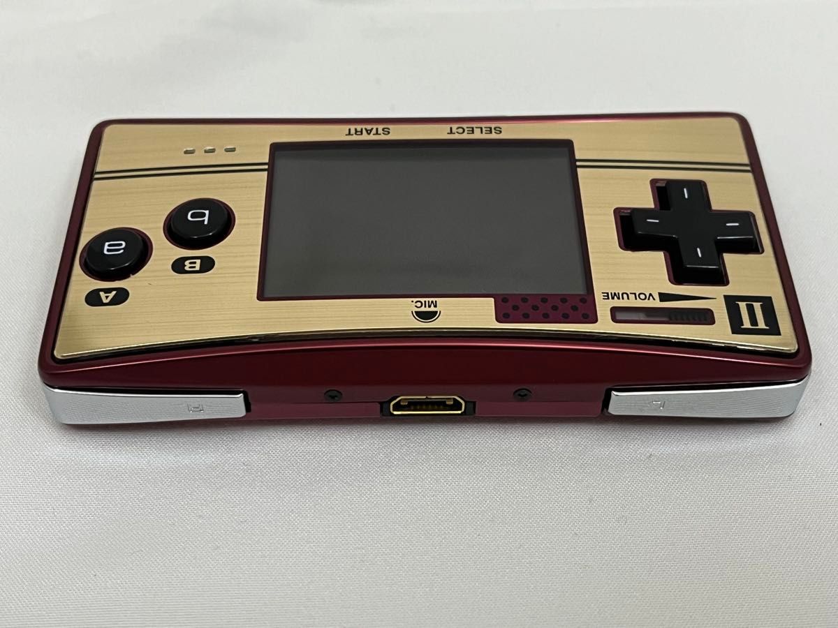 非動作品】ゲームボーイミクロ限定ファミコンIIコンフェイス 非動作品】ゲームボーイミクロ限定ファミコンIIコンフェイス