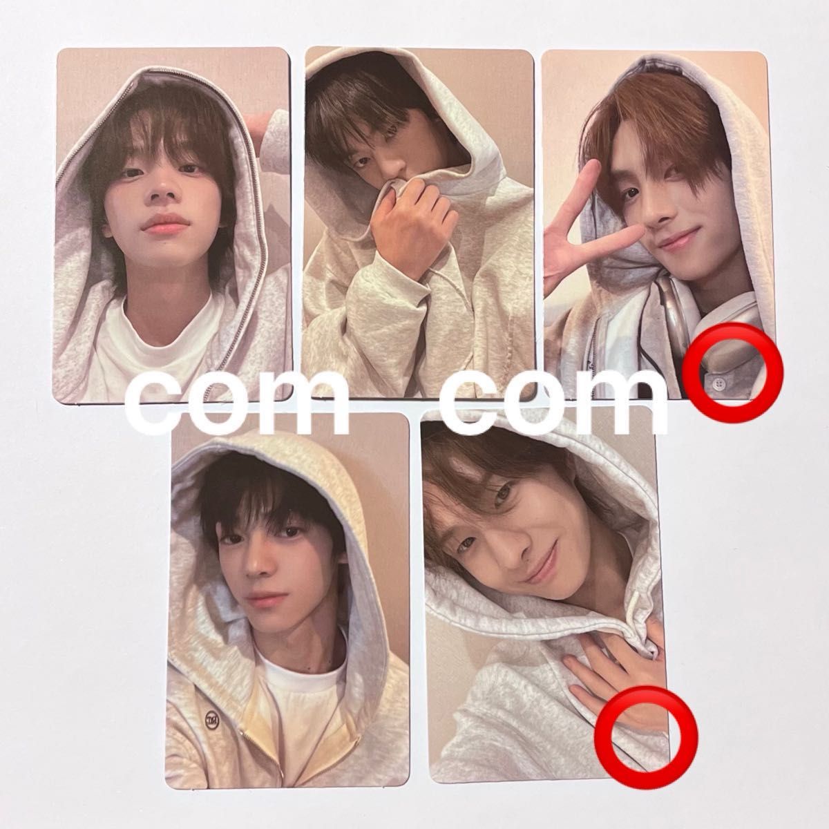 TWS ヨンジェ ギョンミン sparkling blue weverse トレカ セット TWS ヨンジェ ギョンミン sparkling blue weverse トレカ セット