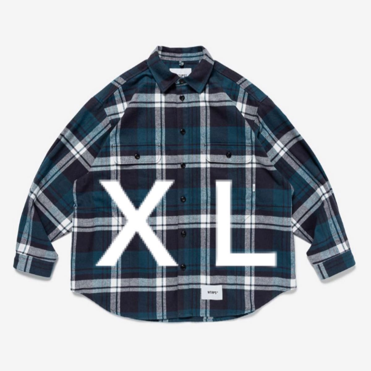 WTAPS WCPO 01 LS COTTON. FLANNEL NAVY メンズ WTAPS WCPO 01 LS COTTON. FLANNEL NAVY メンズ