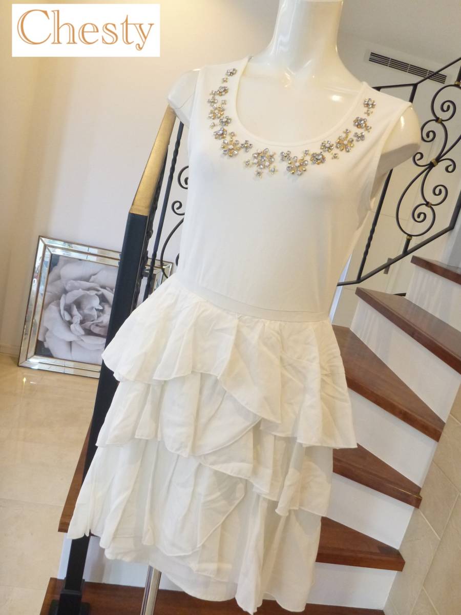 ヤフオク 2 2万 美品 Chesty チェスティ 神戸発ファッ ヤフオク 2 2万 美品 Chesty チェスティ 神戸発ファッ