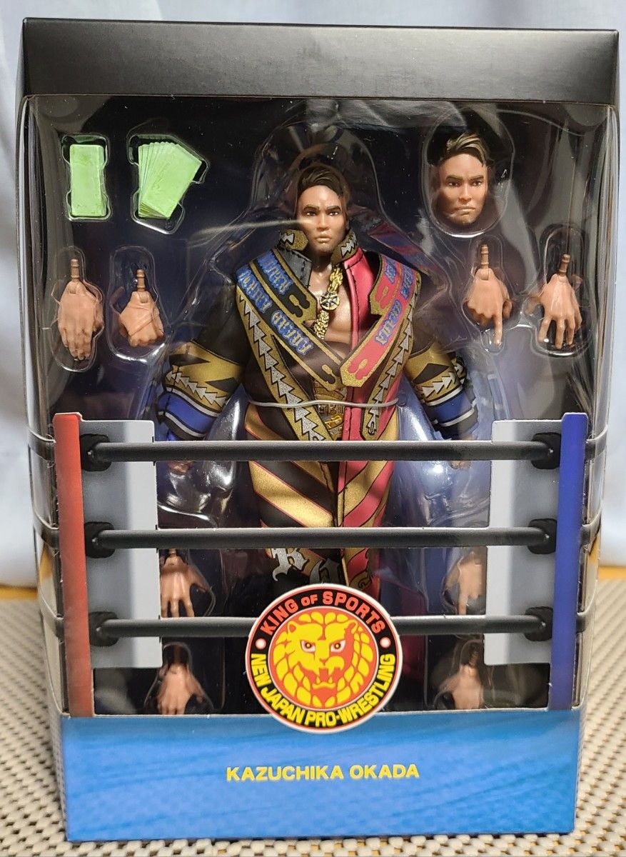 新日本プロレス SUPER7 アクションフィギュア オカダカズチカ 新日本プロレス SUPER7 アクションフィギュア オカダカズチカ