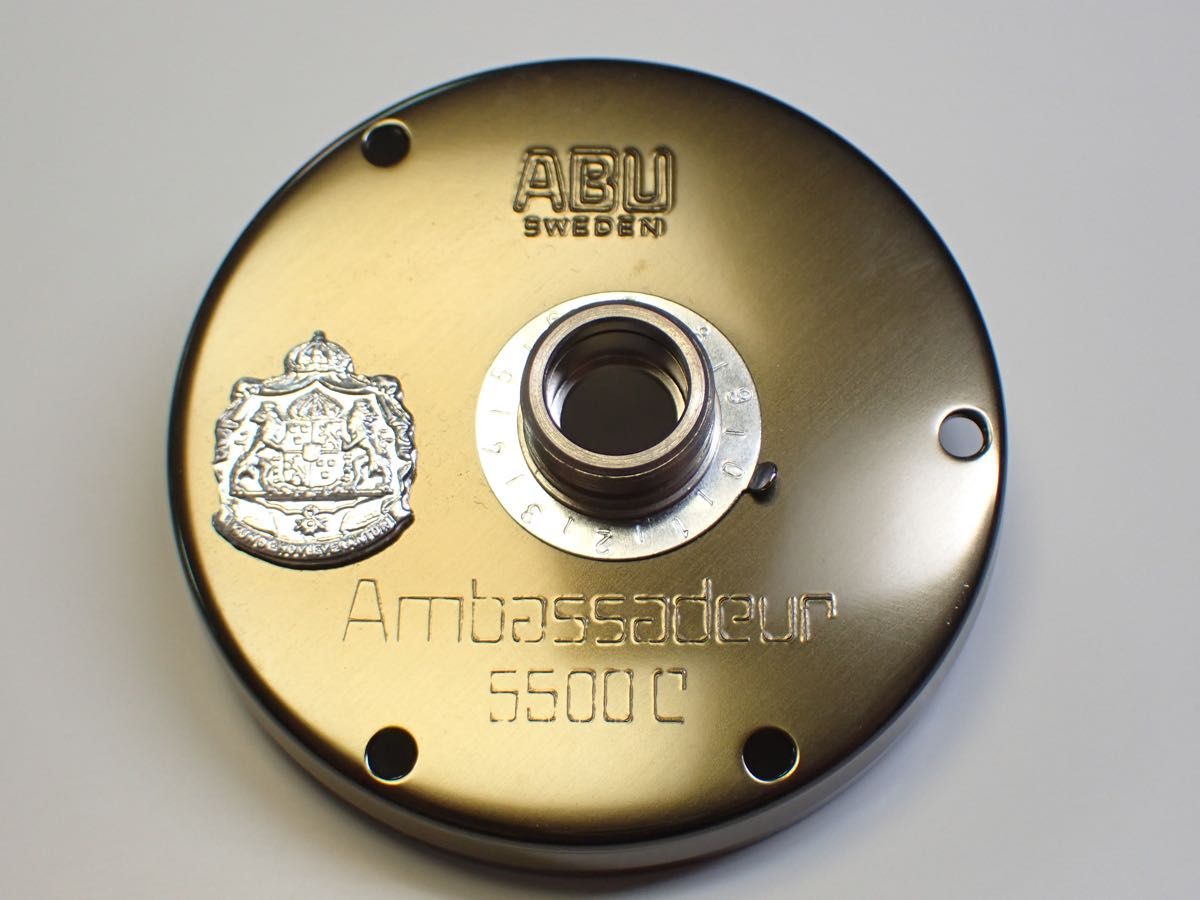 アブ アンバサダー サイドカップ 5500C 刻印 左右 #オリーブ アブ アンバサダー サイドカップ 5500C 刻印 左右 #オリーブ