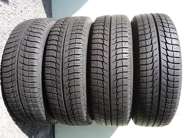 バリ山スタッドレス 195/65R15 MICHELIN X-ICE XI3ミシュランアイス 4本プリウスウィッシュセレナアクセラヴォクシーノアゴルフプジョー A3_画像1