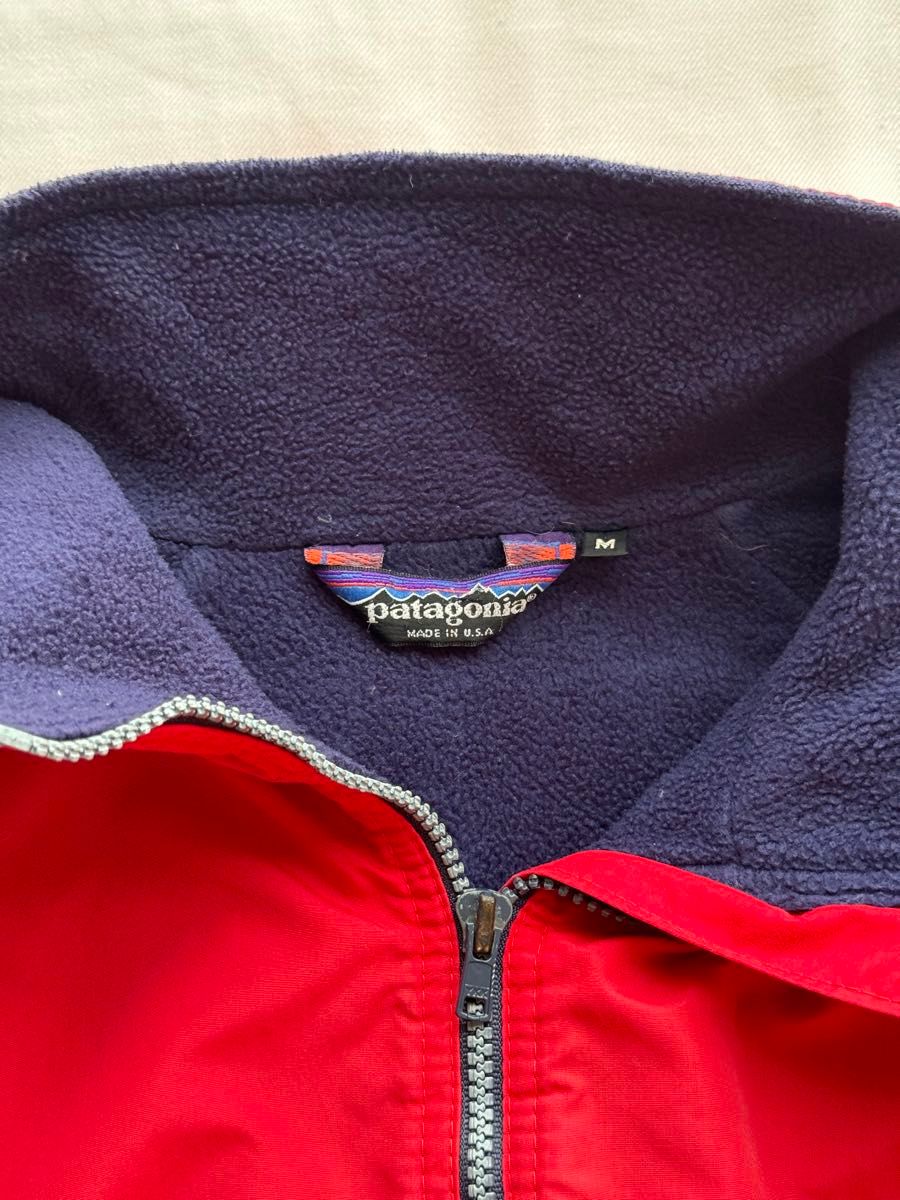 80s Patagonia 3角タグ USA製 シェルドシンチラ ビンテージ 80s Patagonia 3角タグ USA製 シェルドシンチラ ビンテージ