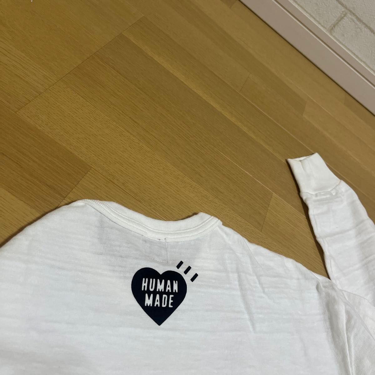 ヒューマンメイド HUMANMADE 新品 XL ハートロゴ ロンT ヒューマンメイド HUMANMADE 新品 XL ハートロゴ ロンT