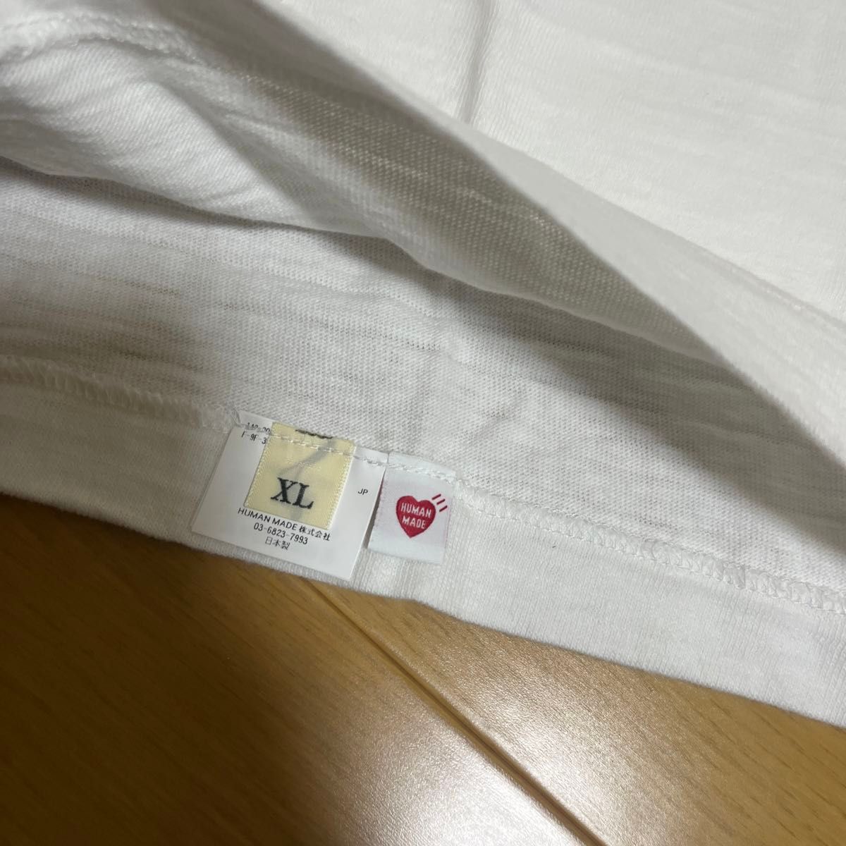 ヒューマンメイド HUMANMADE 新品 XL ハートロゴ ロンT ヒューマンメイド HUMANMADE 新品 XL ハートロゴ ロンT