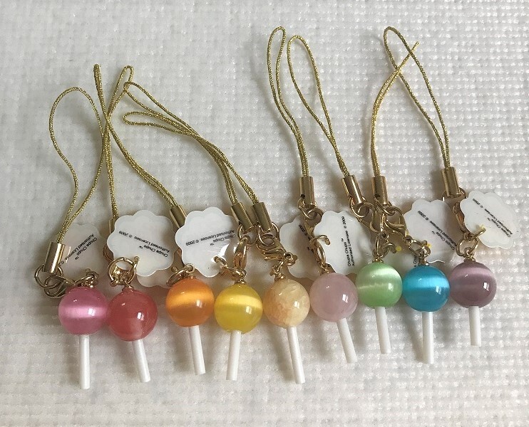 チュッパチャプス】 未使用 パワーストーン ストラップ 9色 チュッパチャプス】 未使用 パワーストーン ストラップ 9色