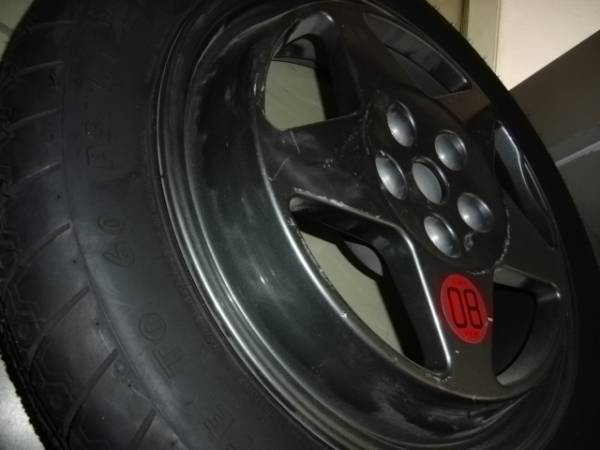 ■フェラーリ F355 スペア タイヤ アルミ ホイール 新品 171991 171989 Ferrari 550 575 360 WHEEL RIM 31/2 B X 17■_画像2