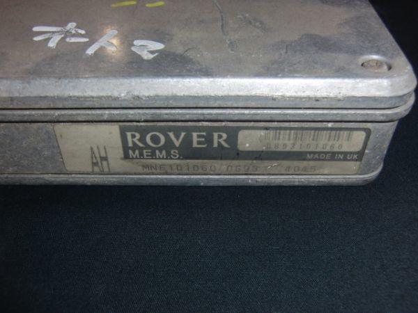 # Rover Mini engine computer -ECU used AH MNE 101060 part removing equipped control unit hazard defroster switch #