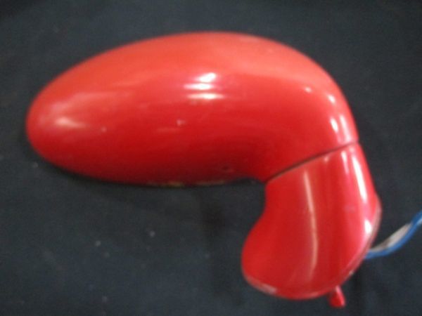 # Porsche 928 S4 latter term original red door mirror right used PORSCHE 928 Right Door mirror 92873124200#