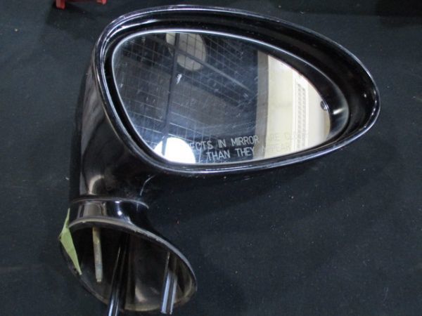 # Porsche 928 S4 latter term original black door mirror right used PORSCHE 928 Right Door mirror 92873124200#