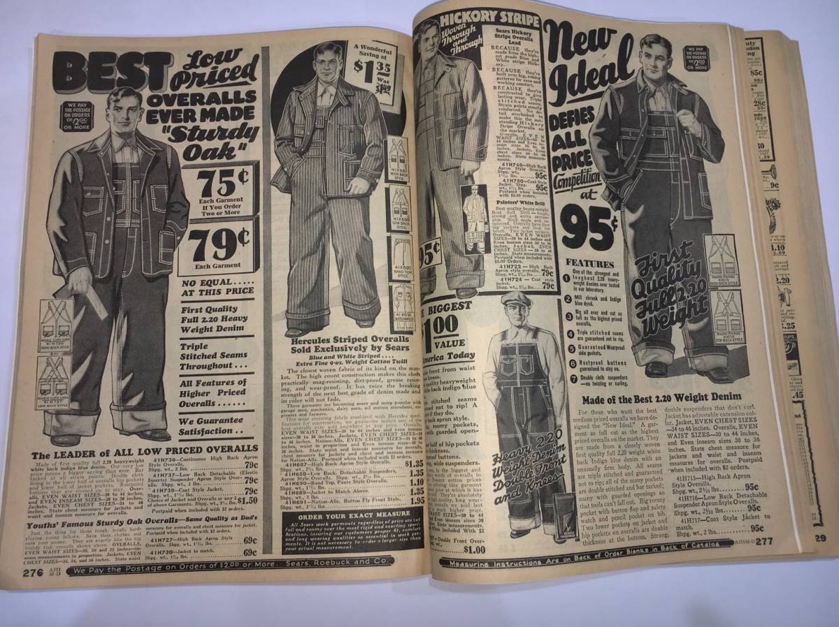 米国 Sears シアーズカタログ １９３２年 昭和７年