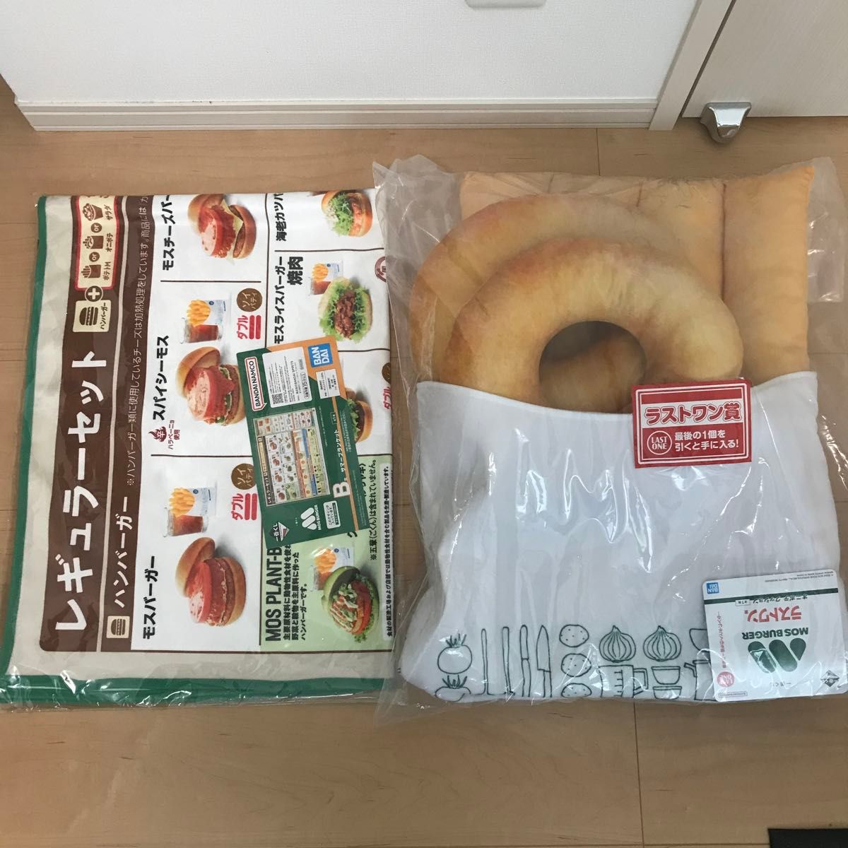 モスバーガー 一番くじ ラストワン オニポテクッション B賞 モスバーガー 一番くじ ラストワン オニポテクッション B賞